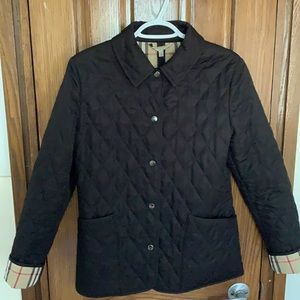 Quilted Burberry jacket